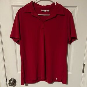 Red Lady Hagen golf polo
